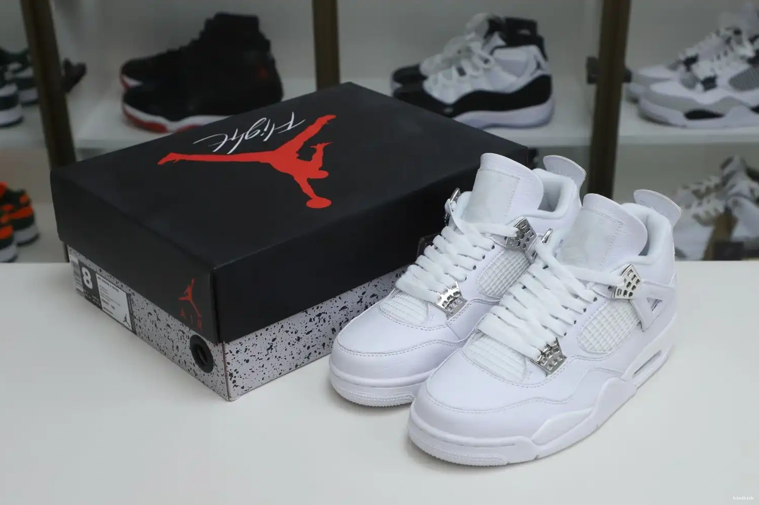 retro Jordan pure Kimikick money Jordan Air 4 0421